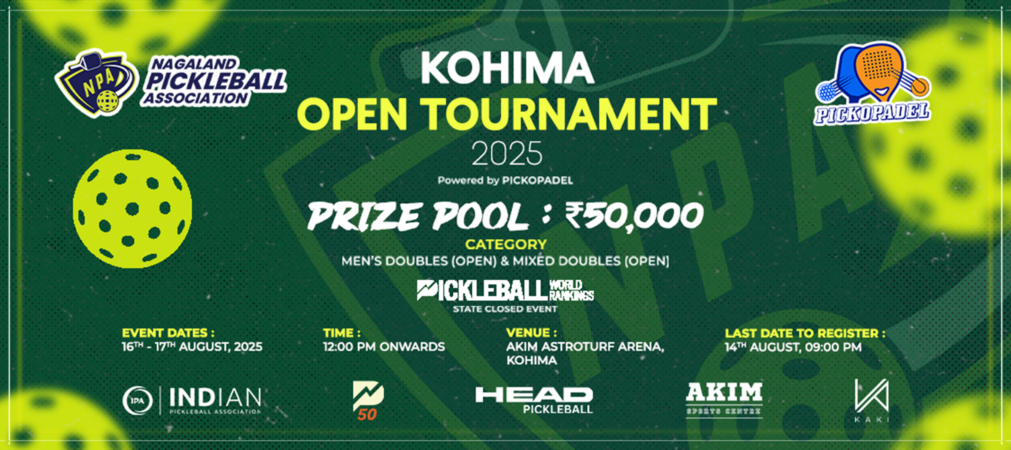 Kohima Open Tournament 2025